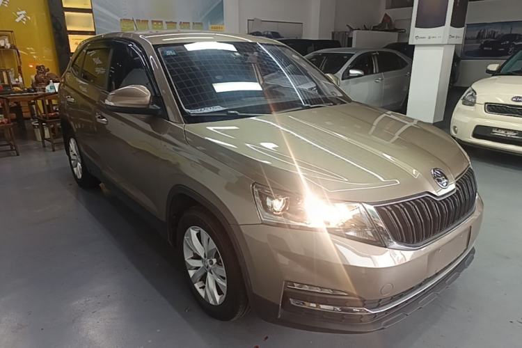 Used Skoda Kamiq 2020 1.5L Automatic Standard Edition Front Right 45 Deg