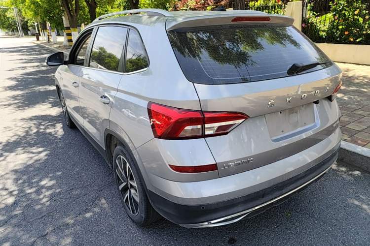 Used Skoda Kamiq 2020 1.5L Automatic Comfort Edition Rear Left 45 Deg