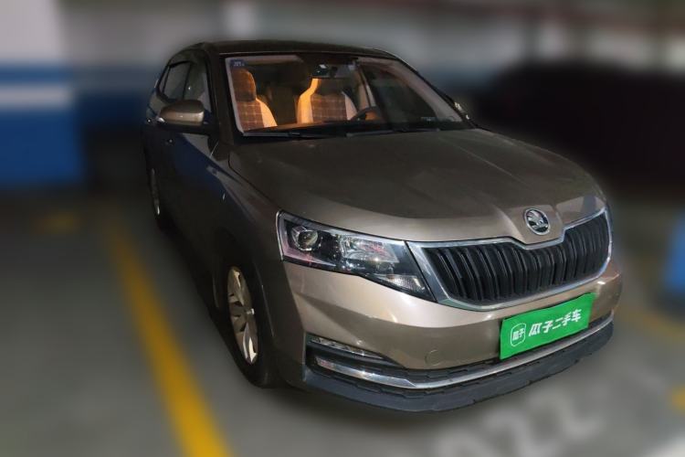 Used Skoda Kamiq 2020 1.5L Automatic Standard Edition Front Right 45 Deg