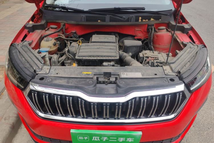 Used Skoda Kamiq 2020 GT 1.5L Automatic Flagship Model China VI Standard Engine Bay