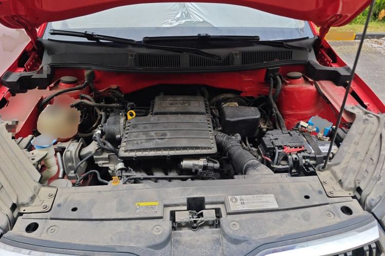 Used Skoda Kamiq 2020 GT 1.5L Automatic Flagship Model China VI Standard Engine Bay