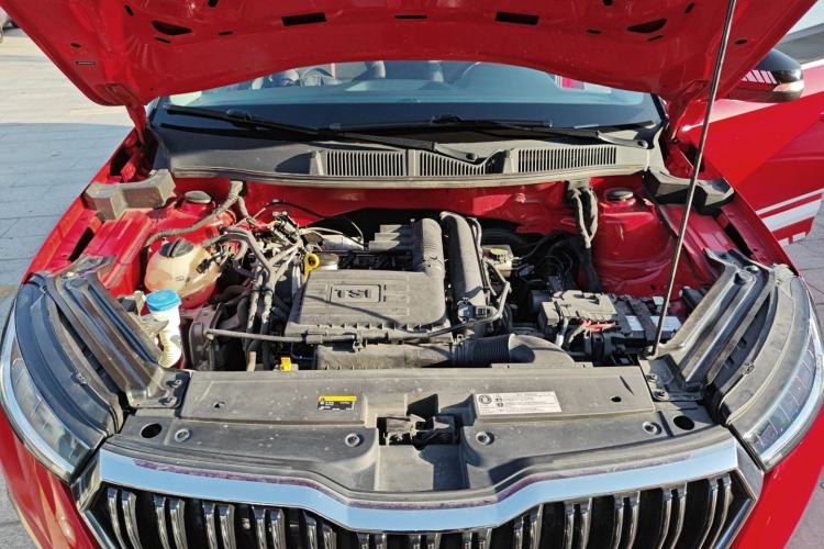 Used Skoda Kamiq 2020 Facelifted GT TSI 230 DSG Flagship Edition China VI Standard Engine Bay