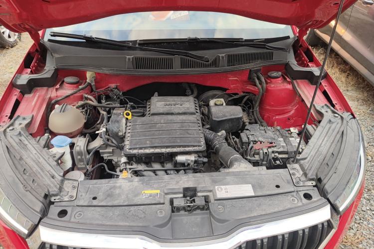 Used Skoda Kamiq 2020 GT 1.5L Automatic Comfort Edition China VI Standard Engine Bay
