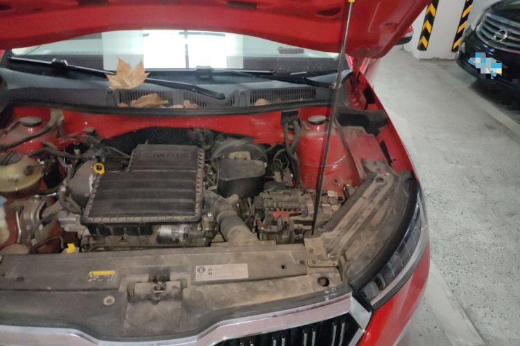 Used Skoda Kamiq 2020 Facelifted GT 1.5L Automatic Flagship Version China VI Standard Engine Bay Left