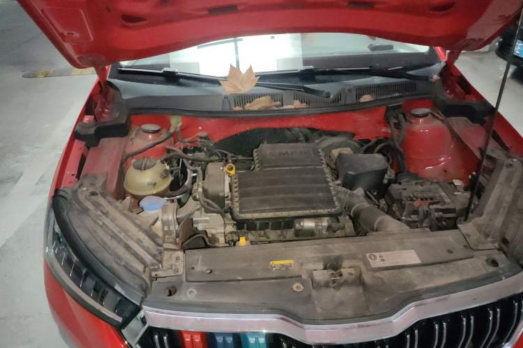 Used Skoda Kamiq 2020 Facelifted GT 1.5L Automatic Flagship Version China VI Standard Engine Bay Right