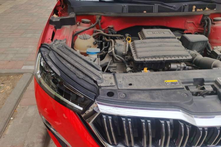 Used Skoda Kamiq 2020 GT 1.5L Automatic Flagship Model China VI Standard Engine Bay Right