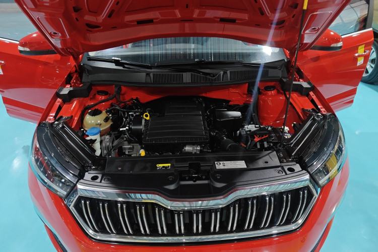 Used Skoda Kamiq 2020 GT 1.5L Automatic Flagship Model China VI Standard Engine Bay
