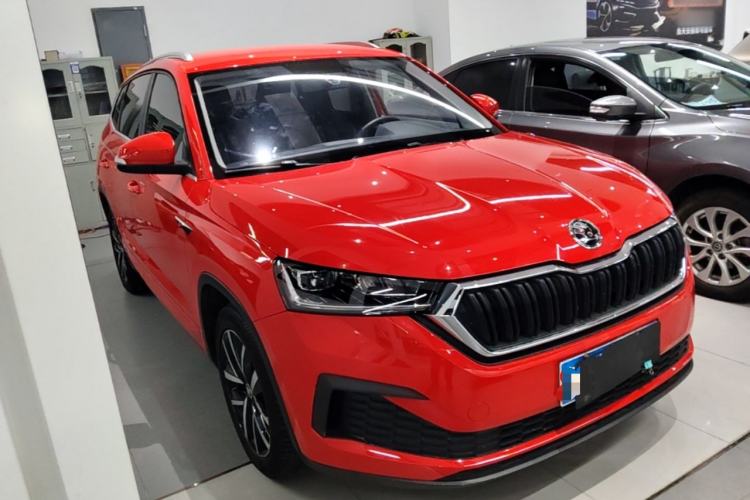 Used Skoda Kamiq 2020 GT 1.5L Automatic Comfort Edition China VI Standard Front Right 45 Deg