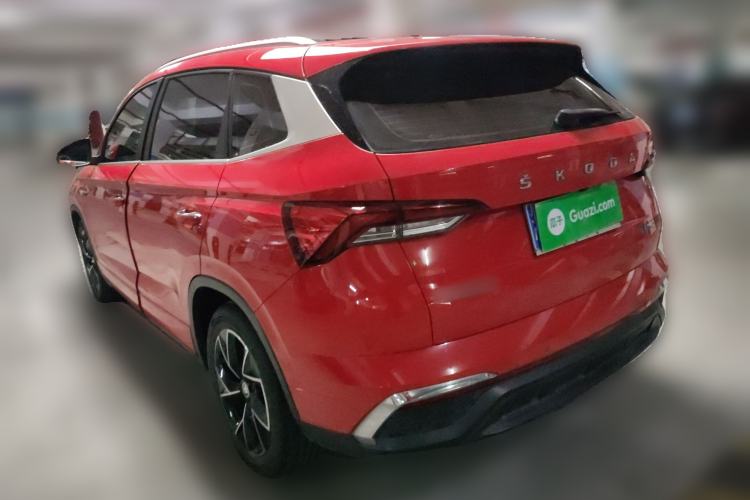 Used Skoda Kamiq 2020 Facelifted GT 1.5L Automatic Flagship Version China VI Standard Rear Left 45 Deg