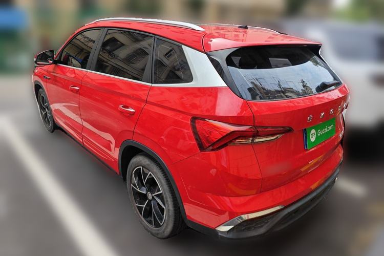 Used Skoda Kamiq 2020 GT 1.5L Automatic Flagship Model China VI Standard Rear Left 45 Deg