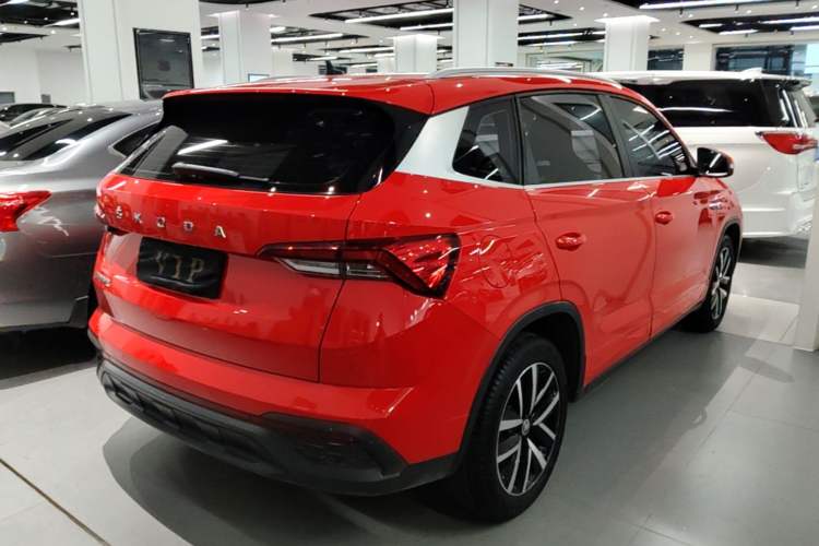 Used Skoda Kamiq 2020 GT 1.5L Automatic Comfort Edition China VI Standard Rear Right 45 Deg