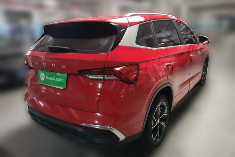 Used Skoda Kamiq 2020 Facelifted GT 1.5L Automatic Flagship Version China VI Standard Rear Right 45 Deg