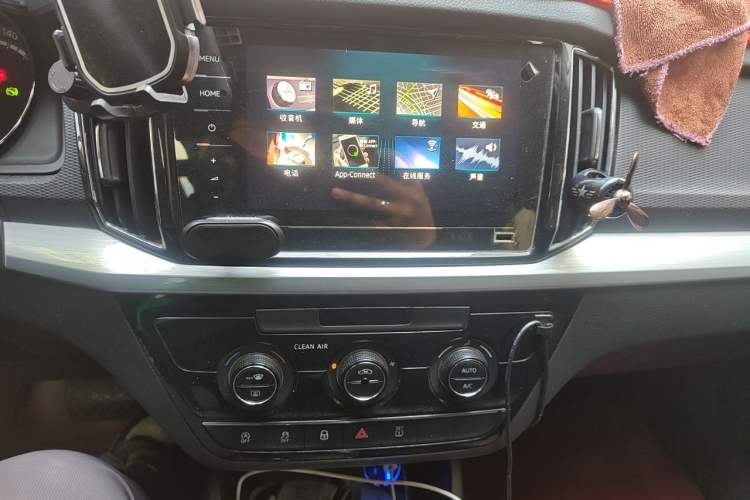 Used Skoda Kamiq 2020 Facelifted GT 1.5L Automatic Flagship Version China VI Standard Audio And AC Panel