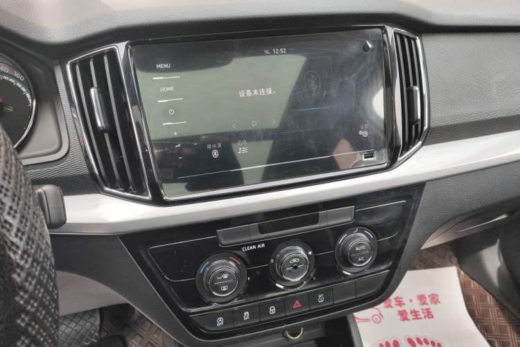 Used Skoda Kamiq 2020 GT 1.5L Automatic Flagship Model China VI Standard Audio And AC Panel