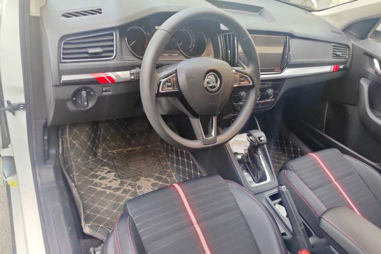Used Skoda Kamiq 2020 GT 1.5L Automatic Flagship Model China VI Standard Center Console
