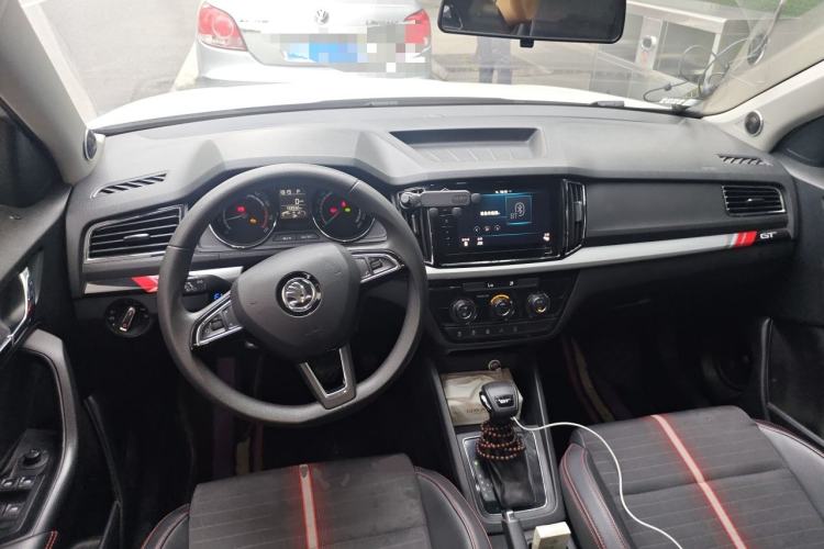 Used Skoda Kamiq 2020 Facelifted GT 1.5L Automatic Flagship Version China VI Standard Center Console