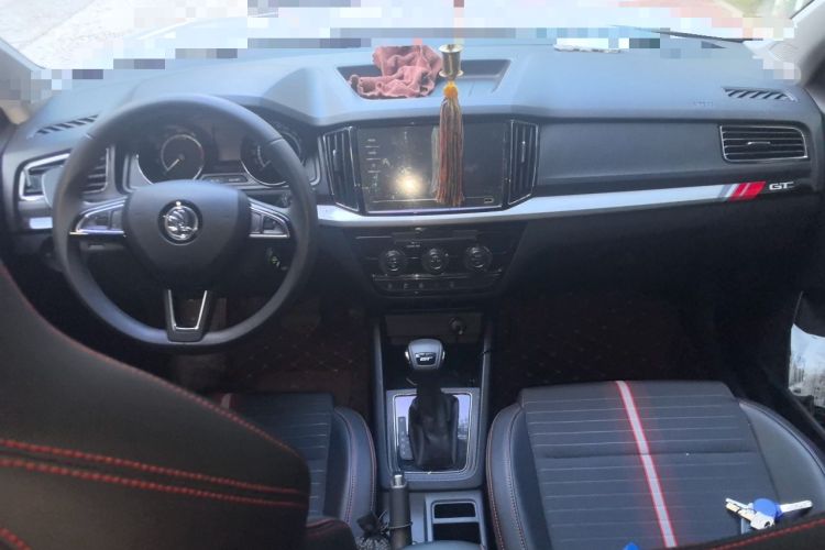 Used Skoda Kamiq 2020 GT TSI 230 DSG Flagship Edition China VI standard Center Console