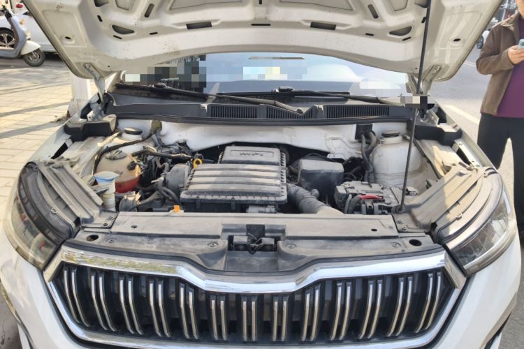 Used Skoda Kamiq 2020 Facelifted GT 1.5L Automatic Flagship Version China VI Standard Engine Bay