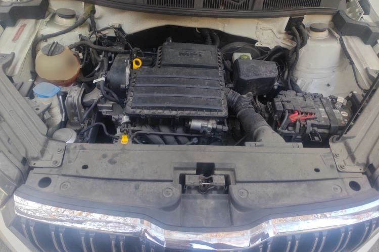 Used Skoda Kamiq 2020 GT 1.5L Automatic Flagship Model China VI Standard Engine Bay