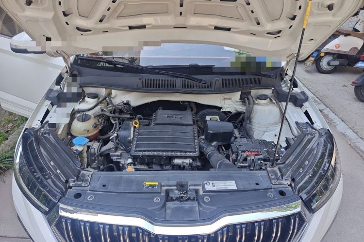 Used Skoda Kamiq 2020 Facelifted GT 1.5L Automatic Flagship Version China VI Standard Engine Bay