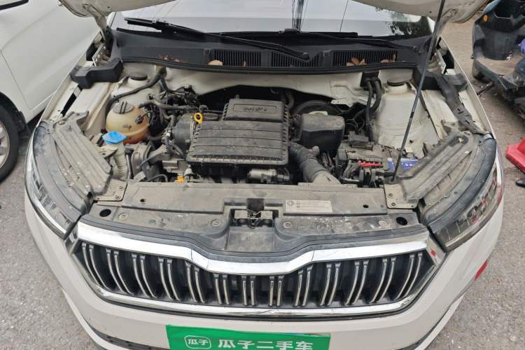 Used Skoda Kamiq 2020 Facelifted GT 1.5L Automatic Flagship Version China VI Standard Engine Bay