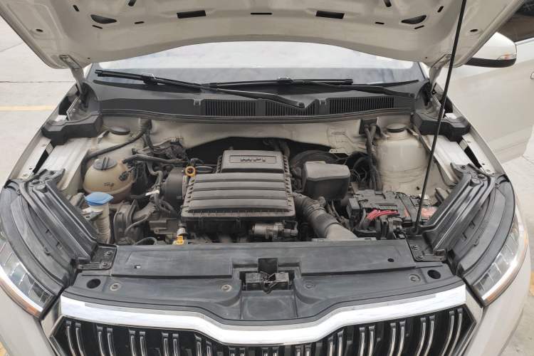 Used Skoda Kamiq 2020 GT 1.5L Automatic Flagship Model China VI Standard Engine Bay
