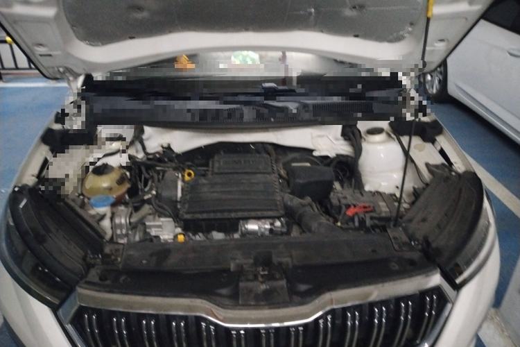 Used Skoda Kamiq 2020 GT 1.5L Automatic Flagship Model China VI Standard Engine Bay