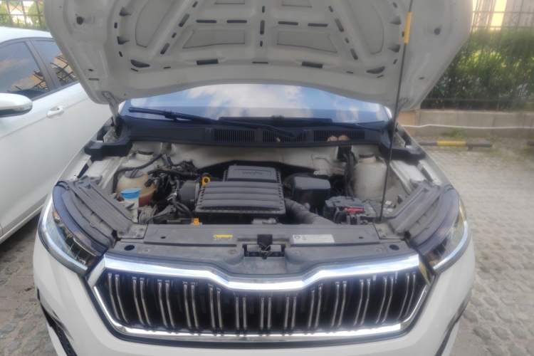 Used Skoda Kamiq 2020 Facelifted GT 1.5L Automatic Flagship Version China VI Standard Engine Bay