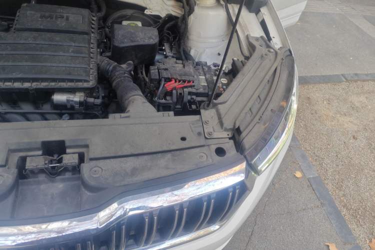 Used Skoda Kamiq 2020 GT 1.5L Automatic Flagship Model China VI Standard Engine Bay Left