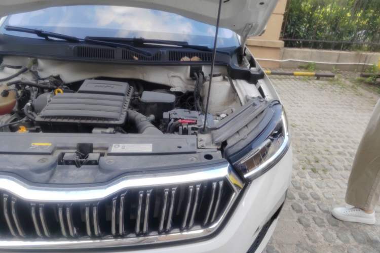 Used Skoda Kamiq 2020 Facelifted GT 1.5L Automatic Flagship Version China VI Standard Engine Bay Left