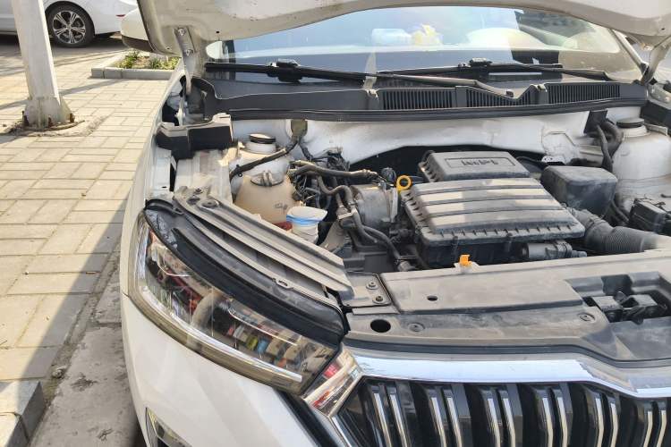 Used Skoda Kamiq 2020 Facelifted GT 1.5L Automatic Flagship Version China VI Standard Engine Bay Right