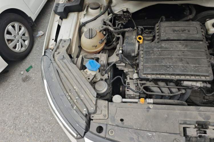 Used Skoda Kamiq 2020 Facelifted GT 1.5L Automatic Flagship Version China VI Standard Engine Bay Right