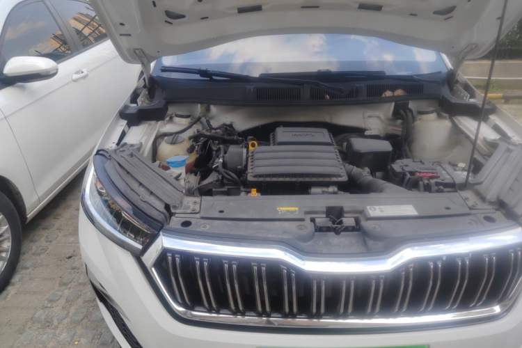 Used Skoda Kamiq 2020 Facelifted GT 1.5L Automatic Flagship Version China VI Standard Engine Bay Right
