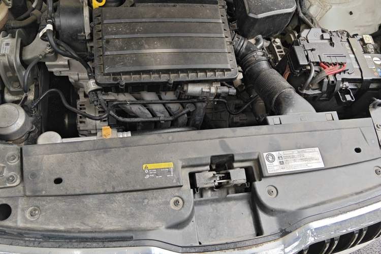Used Skoda Kamiq 2020 GT 1.5L Automatic Flagship Model China VI Standard Engine Bay