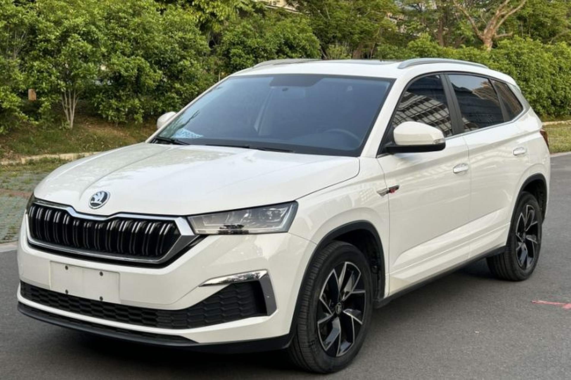 Used Skoda Kamiq 2020 GT 1.5L Automatic Flagship Model China VI Standard Front Left 45 Deg