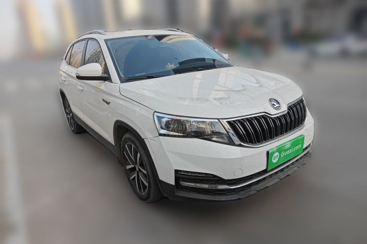 Used Skoda Kamiq 2020 1.5L Automatic Comfort Edition Front Right 45 Deg