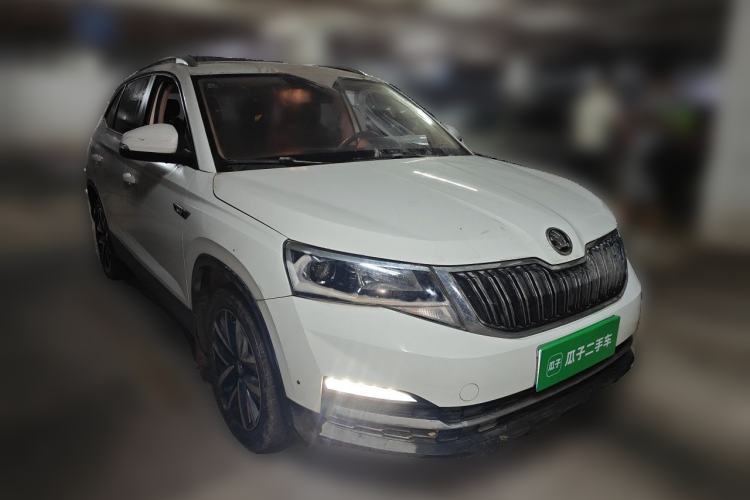 Used Skoda Kamiq 2020 1.5L Automatic Comfort Edition Front Right 45 Deg
