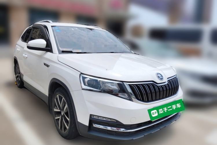 Used Skoda Kamiq 2020 1.5L Automatic Comfort Edition Front Right 45 Deg