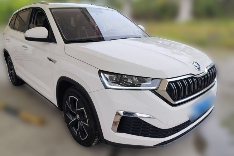 Used Skoda Kamiq 2020 Facelifted GT 1.5L Automatic Flagship Version China VI Standard Front Right 45 Deg