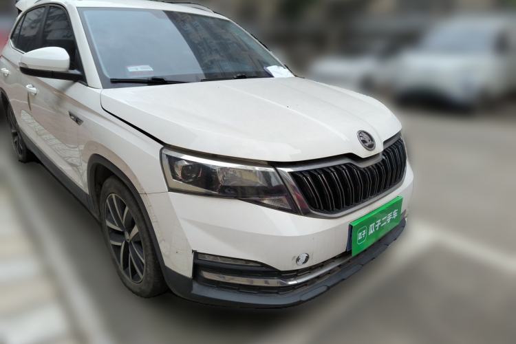 Used Skoda Kamiq 2020 1.5L Automatic Comfort Edition Front Right 45 Deg
