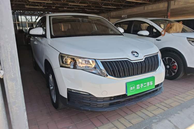 Used Skoda Kamiq 2020 1.5L Automatic Standard Edition Front Right 45 Deg