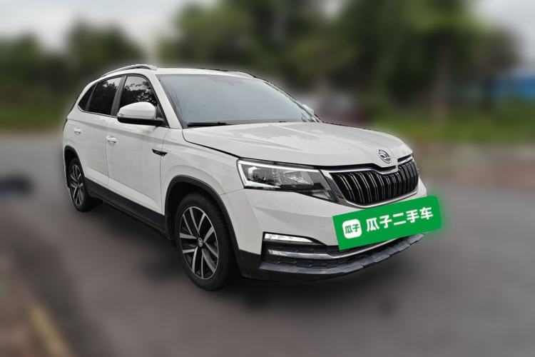 Used Skoda Kamiq 2020 1.5L Automatic Comfort Edition Front Right 45 Deg