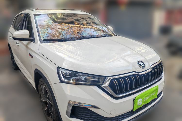 Used Skoda Kamiq 2020 GT 1.5L Automatic Flagship Model China VI Standard Front Right 45 Deg