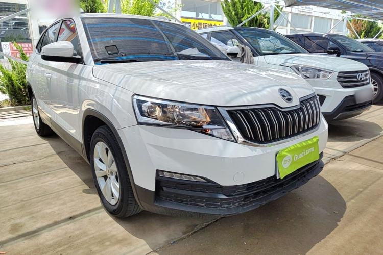 Used Skoda Kamiq 2020 1.5L Automatic Standard Edition Front Right 45 Deg
