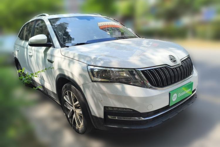 Used Skoda Kamiq 2020 1.5L Automatic Comfort Edition Front Right 45 Deg