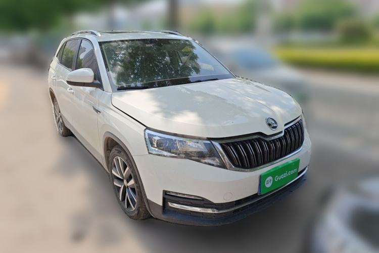 Used Skoda Kamiq 2020 1.5L Manual Comfort Edition Front Right 45 Deg