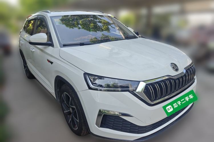 Used Skoda Kamiq 2020 Facelifted GT 1.5L Automatic Flagship Version China VI Standard Front Right 45 Deg