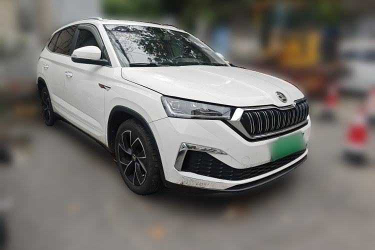 Used Skoda Kamiq 2020 Facelifted GT 1.5L Automatic Flagship Version China VI Standard Front Right 45 Deg