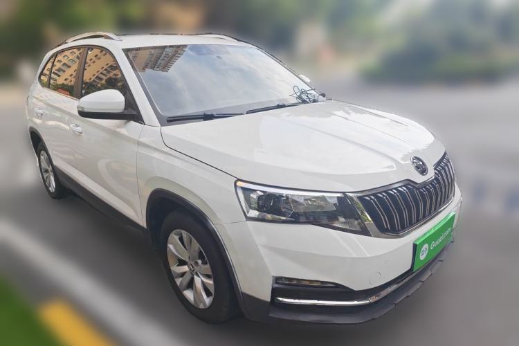 Used Skoda Kamiq 2020 1.5L Automatic Standard Edition Front Right 45 Deg