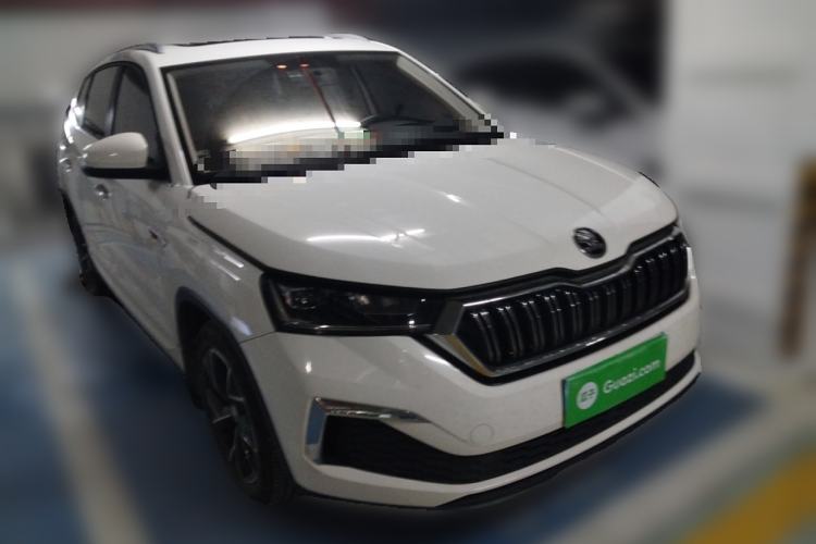 Used Skoda Kamiq 2020 GT 1.5L Automatic Flagship Model China VI Standard Front Right 45 Deg